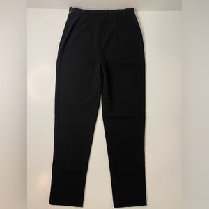 Vintage Valentino Straight Leg Dress Pants with Side Zipper